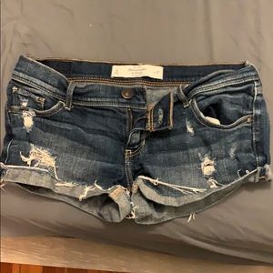 Abercrombie and Fitch short jean shorts